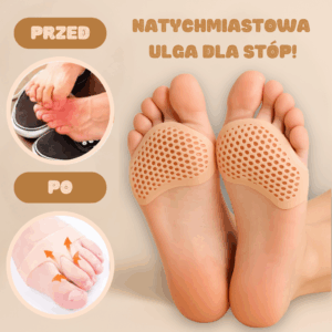 AirFeet - elastyczne poduszki ochronne dla stóp | Rozmiar uniwersalny 2 szt.